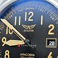 Оригинальные часы Aviator Aviator Airacobra V.1.38.0.323.4 кварцевые калибр механизма ronda 6003d общий вид