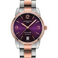 Certina Certina DS Podium Lady 33mm C034.210.22.427.00  C0342102242700 кварцевые женские часы  фиолетовый циферблат, браслет сталь c pvd покрытием — вид спереди
