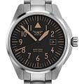 Aviator Aviator Airacobra V.1.38.0.316.5  V.1.38.0.316.5 кварцевые мужские часы  серебристый циферблат, браслет нержавеющая сталь — вид спереди