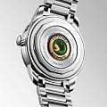 Longines Longines Conquest Heritage L1.649.4.72.6 механические мужские часы часы, крупный план серебристый циферблат