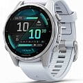 Garmin Garmin Fenix 8 010-02903-00  010-02903-00 электронные мужские часы   циферблат, браслет силикон — вид спереди