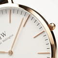 Daniel Wellington Daniel Wellington Classic Cornwall DW00100257 classic  шведские женские часы на браслете нейлон боковой вид