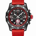 Breitling Breitling Endurance Pro The University Of Alabama® X823102C1B1S1  X823102C1B1S1 кварцевые мужские часы  черный циферблат, браслет каучук — вид спереди