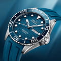 Mido Mido Ocean Star 200c M042.430.17.041.00 механические мужские часы часы, крупный план синий циферблат