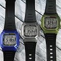 Casio Casio Collection W-800HM-3A мужские часы серый циферблат на запястье