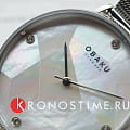 Obaku Obaku Mesh V268LXCWMC  датские женские часы на браслете нержавеющая сталь боковой вид