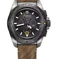 Victorinox Victorinox I.N.O.X. V 241988.1  241988.1 кварцевые мужские часы  черный циферблат, браслет кожаный — вид спереди