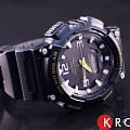 Casio Casio Illuminator AQ-S810W-1BVDF (AQ-S810W-1B)  наручные мужские часы фото под углом.