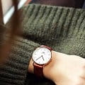 Daniel Wellington Daniel Wellington Classic St Andrews DW00100035 кварцевые женские часы часы, крупный план белый циферблат