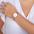 Obaku Obaku V230LXVWMV кварцевые женские часы часы, крупный план белый циферблат