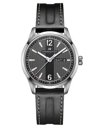 Hamilton Broadway Day Date Quartz H43311735