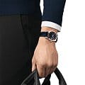 Tissot Tissot Gentleman Powermatic 80 Silicium 18K Gold T927.407.46.041.00 Gentleman наручные мужские часы фото под углом.