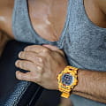 Casio Casio G-Shock GBD-800-4 электронные мужские часы часы, крупный план черный циферблат