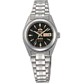 Orient Orient NQ1X001B (FNQ1X001B)  FNQ1X001B механические женские часы  черный циферблат, браслет карбон + полимер — вид спереди