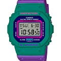 Casio Casio G-Shock DW-5600TB-6 DW-5600 DW-5600TB-6E электронные мужские часы  красный циферблат, браслет пластик — вид спереди