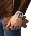 Tissot Tissot T-Race Powermatic 80 T141.807.11.041.00 мужские часы синий циферблат на запястье
