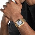 Festina Festina On The Square F20678/1  испанские мужские часы на браслете нержавеющая сталь с pvd-покрытием боковой вид