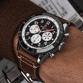 Breitling Breitling Super Avi B04 Chronograph GMT 46 Mosquito YB04451A1B1X1 мужские часы черный циферблат на запястье