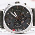 Jacques Lemans Jacques Lemans 1-1645L кварцевые мужские часы часы, крупный план серый циферблат