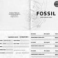 Fossil Fossil Bannon  AM4511 женские часы золотой циферблат на запястье