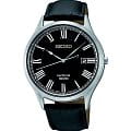 Seiko Seiko Conceptual Series Dress SGEG99P1  SGEG99P1 кварцевые мужские часы  черный циферблат, браслет кожаный — вид спереди