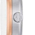 Armani Exchange Armani Exchange Dante AX1870 кварцевые мужские часы часы, крупный план серебристый циферблат