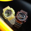 Casio Casio G-Shock GA-110LS-7A GA-110 — задняя крышка пластик корпуса японские часы