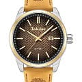Timberland Timberland Henniker TDWGB0054901  TDWGB0054901 кварцевые мужские часы  синий циферблат, браслет кожаный — вид спереди