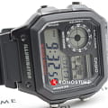 Casio Casio Collection AE-1200WH-1AVDF (AE-1200WH-1A)  наручные мужские часы фото под углом.