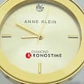 Anne Klein Anne Klein Diamond  1362CHGB  американские женские часы на браслете сталь с ip покрытием боковой вид