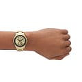Armani Exchange Armani Exchange Dante AX1866 мужские часы золотой циферблат на запястье