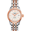 Tissot Tissot Le Locle Automatic Small Lady (25.30) T41.2.183.33 Le Locle Automatic T41218333 механические женские часы  белый циферблат, браслет сталь c pvd покрытием — вид спереди