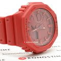 Casio Casio G-Shock GA-2100-4ADR (GA-2100-4A) GA-2100 наручные мужские часы фото под углом.