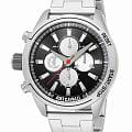 Just Cavalli Just Cavalli Cavaliere JC1G347M0065  JC1G347M0065 кварцевые мужские часы  черный циферблат, браслет нержавеющая сталь — вид спереди