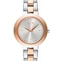 Armani Exchange Armani Exchange Jackie AX5172  AX5172 кварцевые женские часы  серебристый циферблат, браслет нержавеющая сталь с ip-покрытием — вид спереди