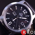 Orient Orient EM7J00BB (FEM7J00BB) classic automatic японские мужские часы на браслете кожаный боковой вид