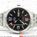 Orient Orient AB0B006B 3 stars 21 jewels японские мужские часы на браслете нержавеющая сталь боковой вид