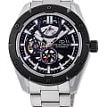Orient Orient RE-AV0A01B00B  RE-AV0A01B00B механические мужские часы  белый циферблат, браслет нержавеющая сталь — вид спереди