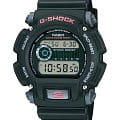 Casio Casio G-Shock DW-9052-1VDR (DW-9052-1V)  DW-9052-1V электронные мужские часы  серый циферблат, браслет пластик — вид спереди