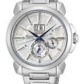 Seiko Seiko SNP159P1  SNP159P1 кварцевые мужские часы  белый циферблат, браслет нержавеющая сталь — вид спереди