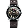 Rado Rado Captain Cook Automatic R32500305 Automatic R32500305 механические мужские часы  коричневый циферблат, браслет кожаный — вид спереди