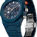 D1 Milano D1 Milano Polychrono PHBJ09 кварцевые мужские часы часы, крупный план синий циферблат