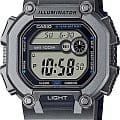 Casio Casio Collection W-737H-1A2VDF (W-737H-1A2)  W-737H-1A2 кварцевые мужские часы  цветной циферблат, браслет пластик — вид спереди