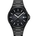 Certina Certina DS-7 Quartz C043.410.33.051.00  C0434103305100 кварцевые мужские часы  черный циферблат, браслет нержавеющая сталь с pvd-покрытием — вид спереди