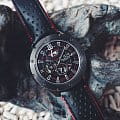 Orient Orient RE-AV0A03B00B star японские мужские часы на браслете кожаный боковой вид