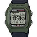 Casio Casio Collection W-800HM-3A  W-800HM-3AVEF кварцевые мужские часы  серый циферблат, браслет пластик — вид спереди