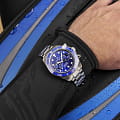 Certina Certina DS Action Diver Chrono C032.827.11.041.00 механические мужские часы часы, крупный план синий циферблат