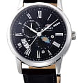 Orient Orient Classic Automatic RA-AK0010B  RA-AK0010B механические мужские часы  черный циферблат, браслет кожаный — вид спереди