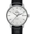Rado Rado Coupole R22860015 Automatic R22860015 механические мужские часы  белый циферблат, браслет кожаный — вид спереди