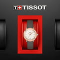 Tissot Tissot T-Gold Glendora T929.210.46.266.00 кварцевые женские часы часы, крупный план  циферблат